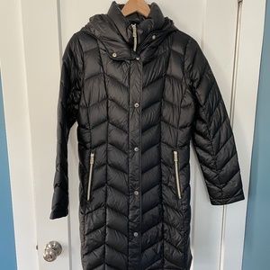 Size S Calvin Klein long black jacket
